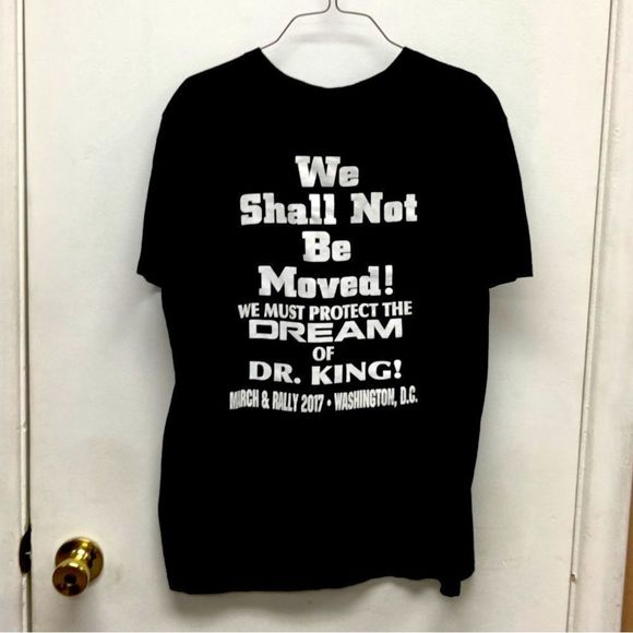Martin Luther King Jr. MLK Wasing Rally T-Shirt 2017 size Large - Picture 4 of 5